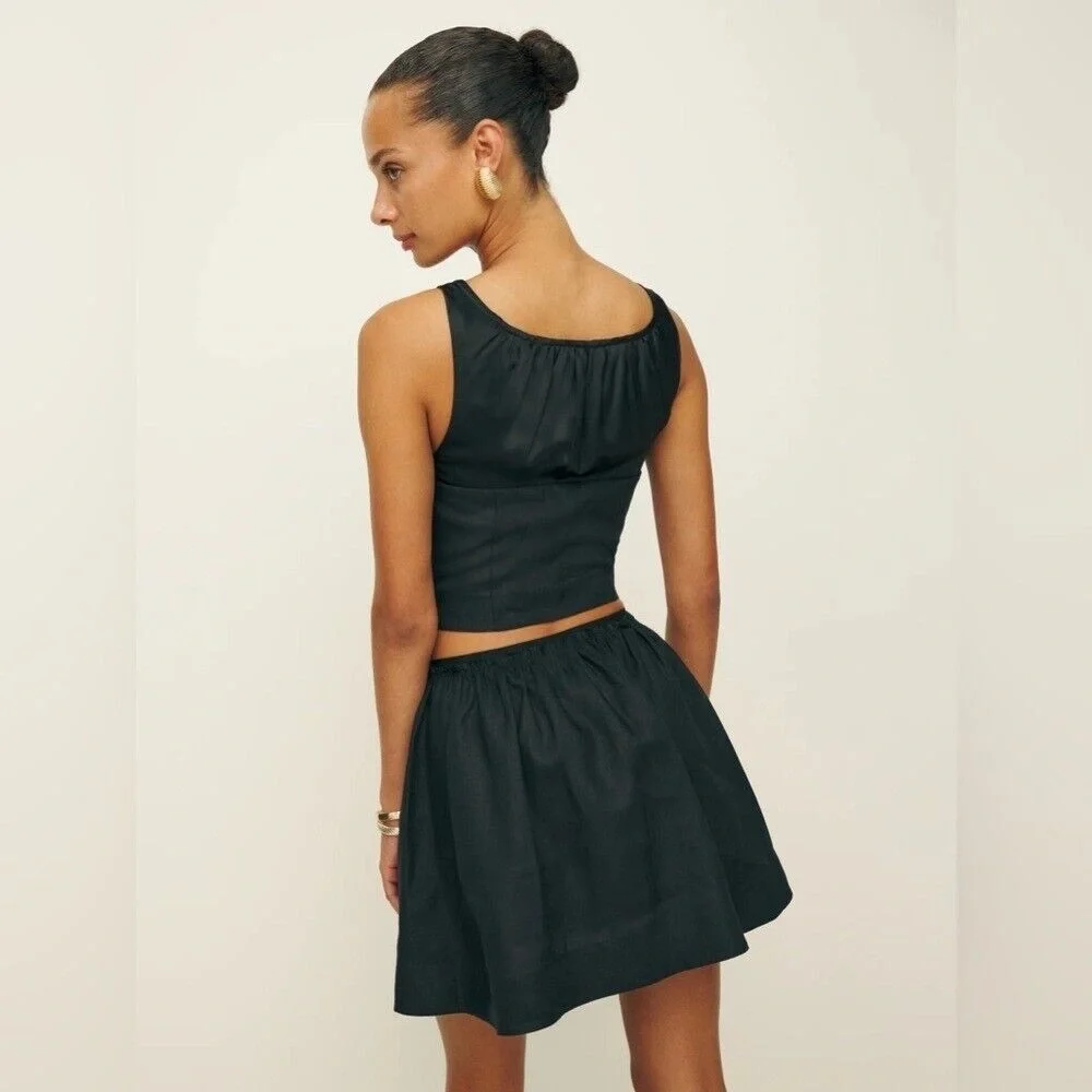 Reformation Evy Linen Two Piece